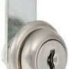 DISC TUMBLER CAM LOCK 7/16" CHROME KEYED DIFFERENT