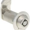 TUBULAR CAM LOCK 1-1/2" CHROME PLATED KEYED DIFFERENT