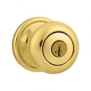 Hancock Keyed Entry - Polished Brass