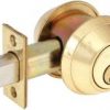 B660 HD DOUBLE CYLINDER DEADBOLT 2-3/4" BS SC1 BRASS