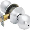 F GRADE 2 ORBIT PRIVACY LOCKSET ADJ BS CHROME