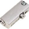 REGULAR SLOT FILE CABINET LOCK 1-3/4" CHROME KEYED DIFFER