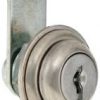 DISC TUMBLER CAM LOCK 5/8" CHROME KEYED ALIKE