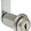 DISC TUMBLER CAM LOCK 1-3/8" CHROME KEYED ALIKE