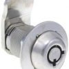 TUBULAR CAM LOCK 7/8" CHROME PLATED KEYED DIFFERENT