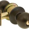 2010 SERIES CLASSROOM KNOBSET 2-3/8" BACKSET BALL KNOB SC1 OIL RUBBED BRONZE