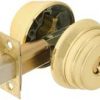N1680 SERIES DEADBOLT DBL CYL 2-3/8" STAND BS SC1 BRASS