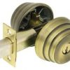 N1680 SER DEADBOLT DBL CYL 2-3/8" STAND BS SC1 ANT BRASS