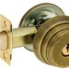 N1680 SER DEADBOLT SGL CYL 2-3/8" STAND BS SC1 ANT BRASS