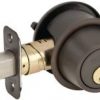 BC500 SINGLE CYLINDER DEADBOLT ADJ BS SC1 OIL RBBD BRONZE