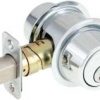 BC500 DOUBLE CYLINDER DEADBOLT ADJ BS SC1 BRIGHT CHROME